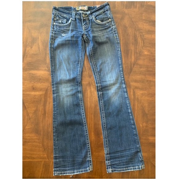 MEK Denim "Hudson Boot Cut" Jeans - Picture 1 of 5